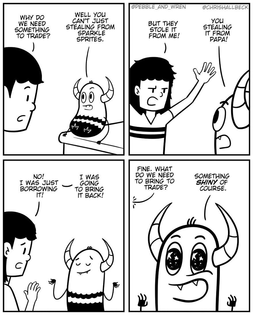 My Latest Story About A Little Monster And Its Human Friend