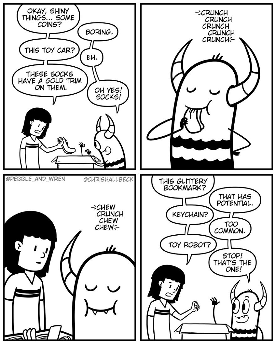 My Latest Story About A Little Monster And Its Human Friend