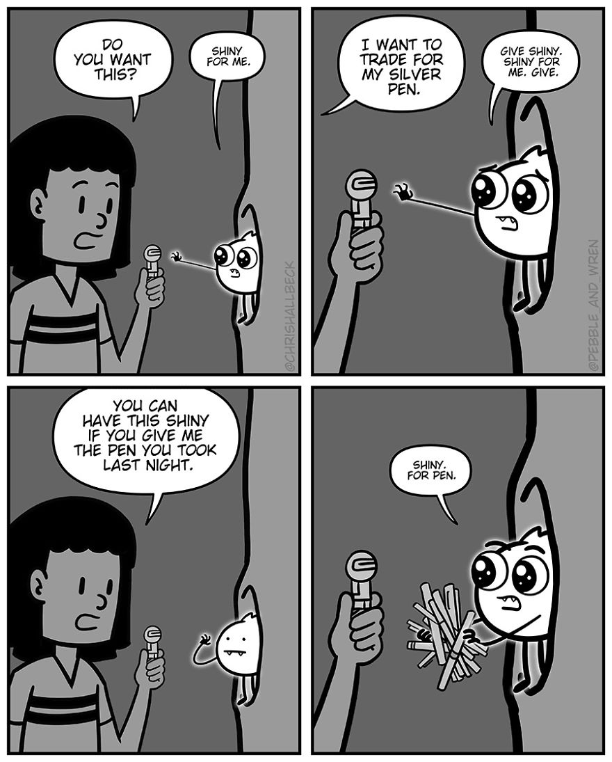 My Latest Story About A Little Monster And Its Human Friend