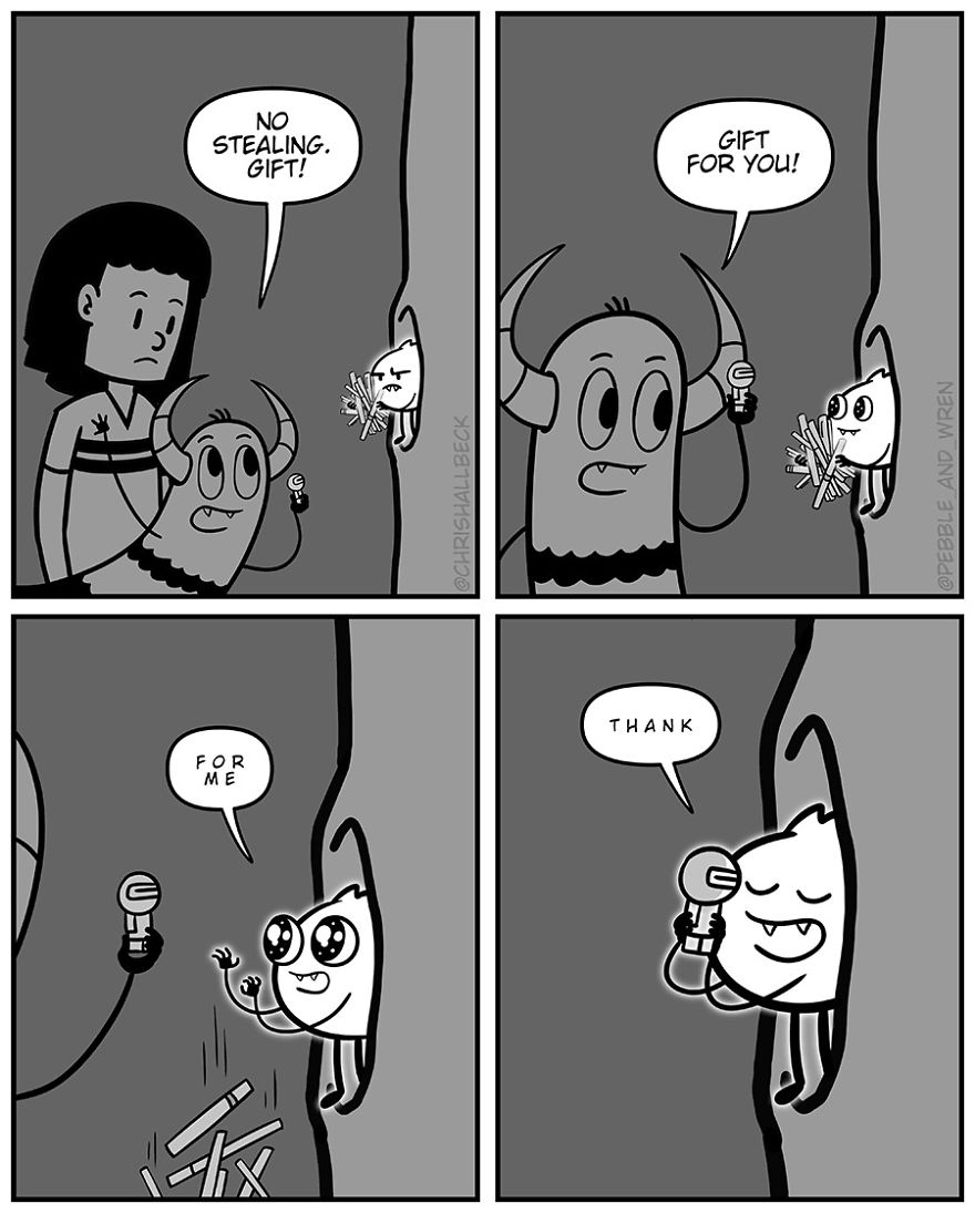 My Latest Story About A Little Monster And Its Human Friend