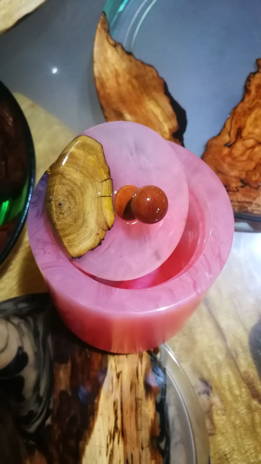 Delicate Creations Made From Solid Wood And Eco-Friendly Epoxy Resin Took 800 Days To Produce
