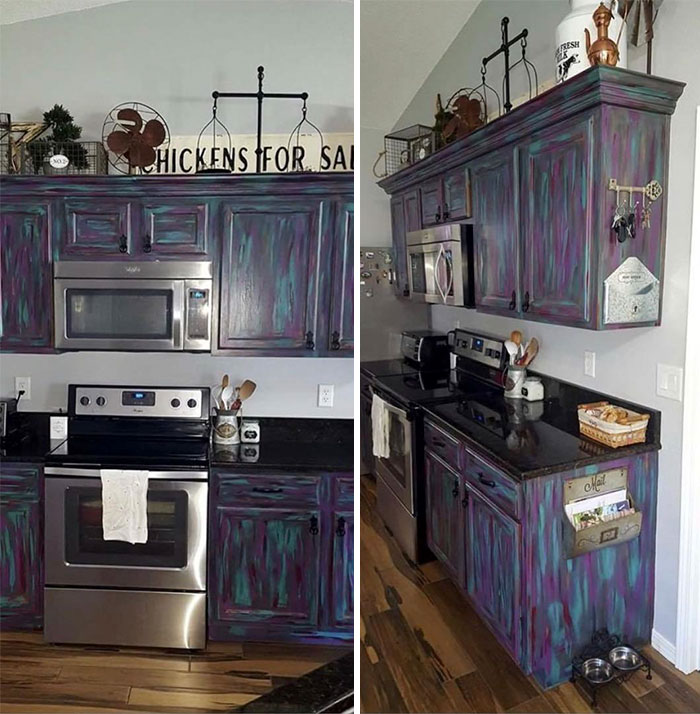 Some Savage Of A All Over These Cabinets