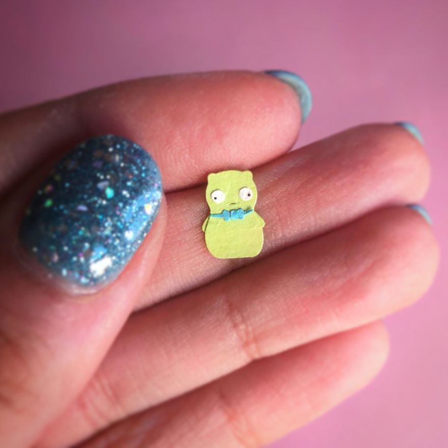 I Made A Huge Paper Art Scene Of The Characters From Bob's Burgers