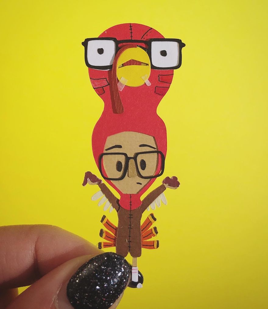 I Made A Huge Paper Art Scene Of The Characters From Bob's Burgers I Made A Huge Paper Art Scene Of The Characters From Bob's Burgers