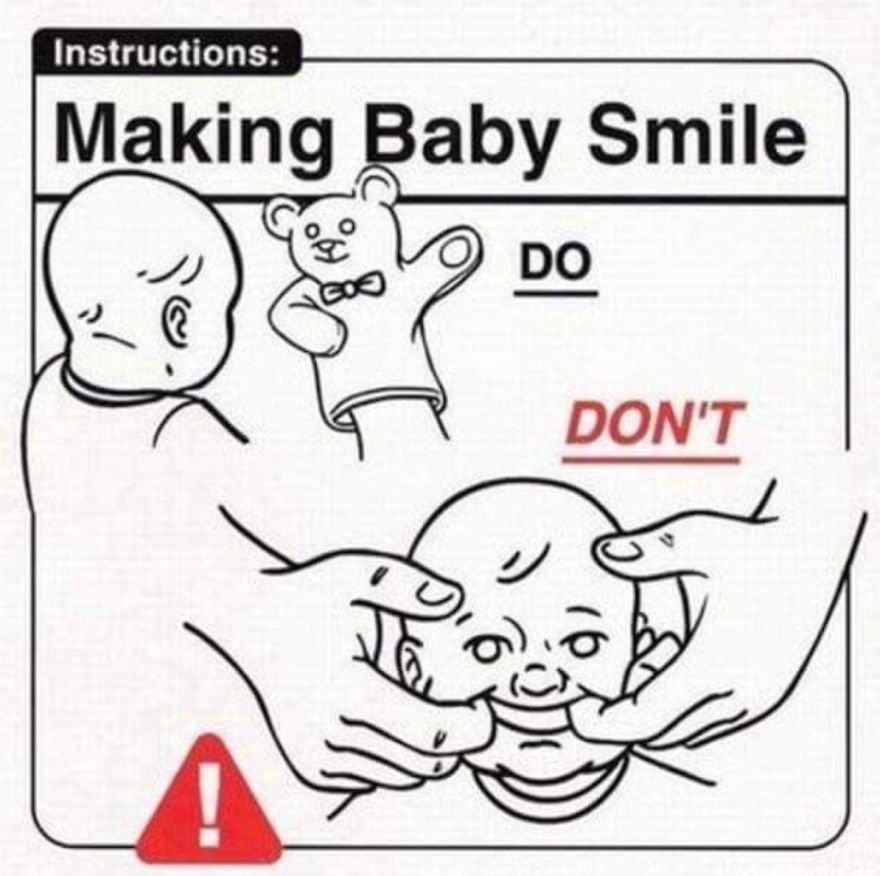 How To Look After A Baby (Funny Pics)
