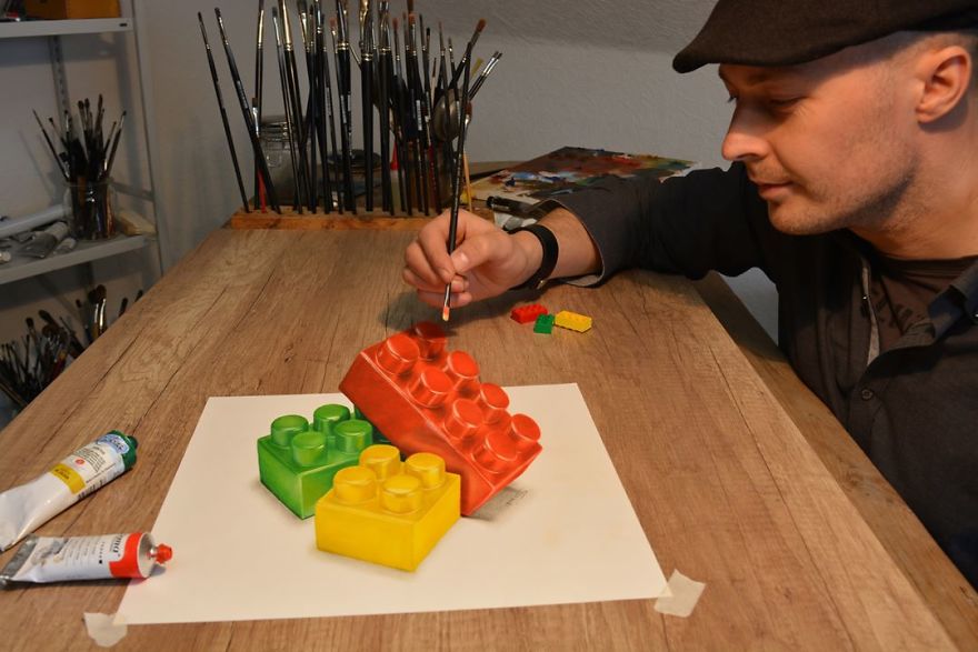 Meet Stefan Pabst's Incredibly Realistic 3D Drawings