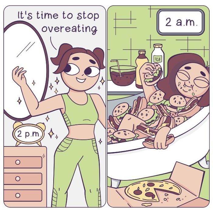 56 Funny Comics About Hanna’s Life That Almost Everyone Will Relate To