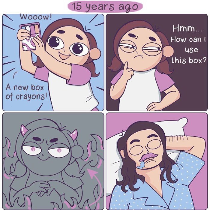 56 Funny Comics About Hanna’s Life That Almost Everyone Will Relate To