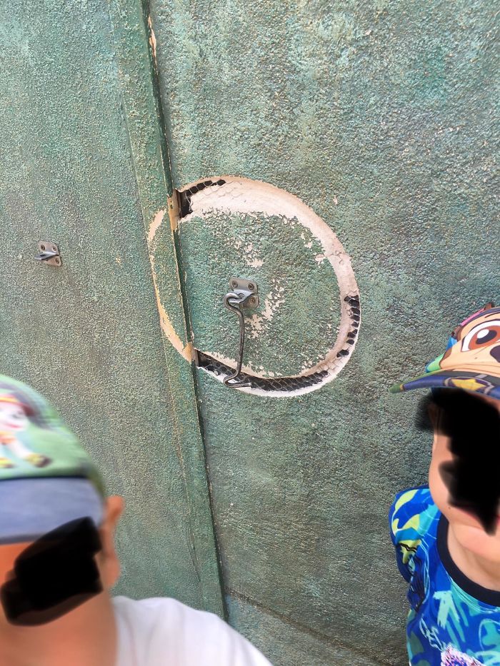 The Way This Hook Has Eroded The Wall, Waiting Line At Legoland