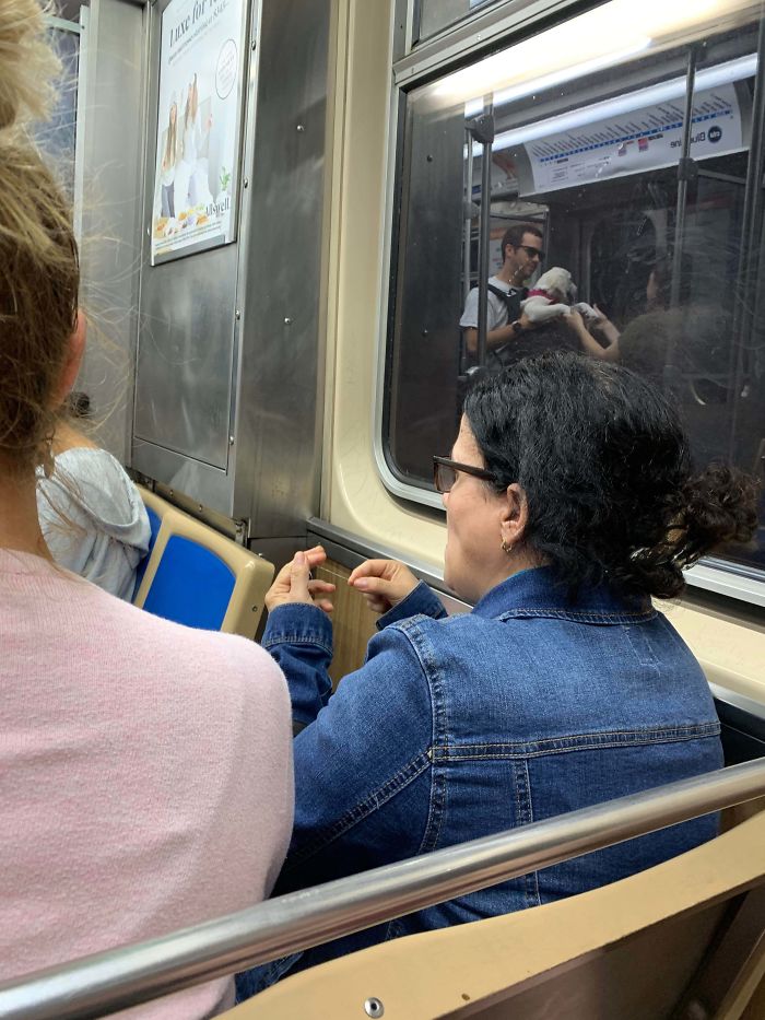 Remember To Floss Everyday Kids. Just Don’t Do It On The Subway