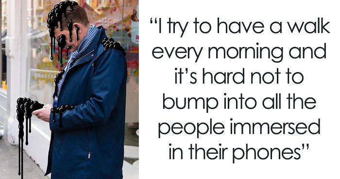 Artist Illustrates People Being Drawn Into Their Smartphones By Digital Monsters (8 Pics)