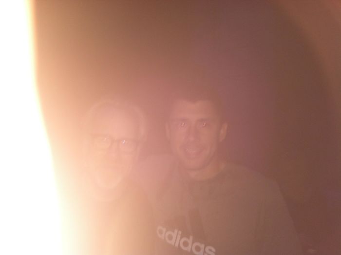 I Met Adam Savage And Had Someone Take Our Picture