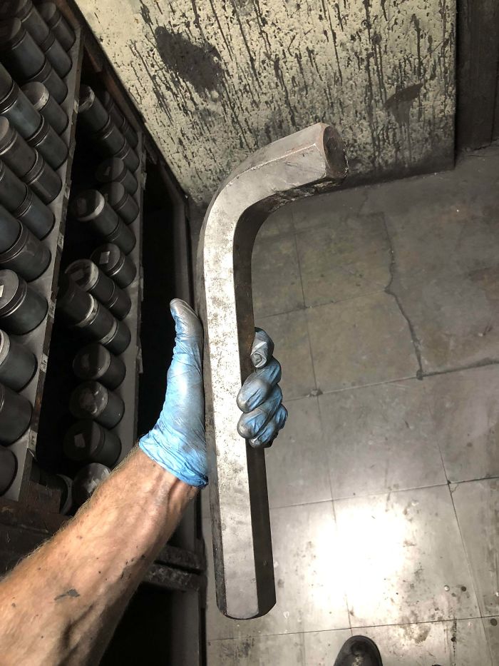 A Giant Allen Wrench At Work