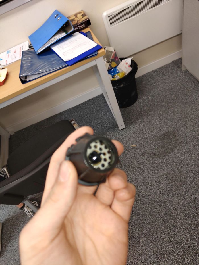 This Thing Was In My Colleagues Kfc Drink. Sorry For The Blurry Image!