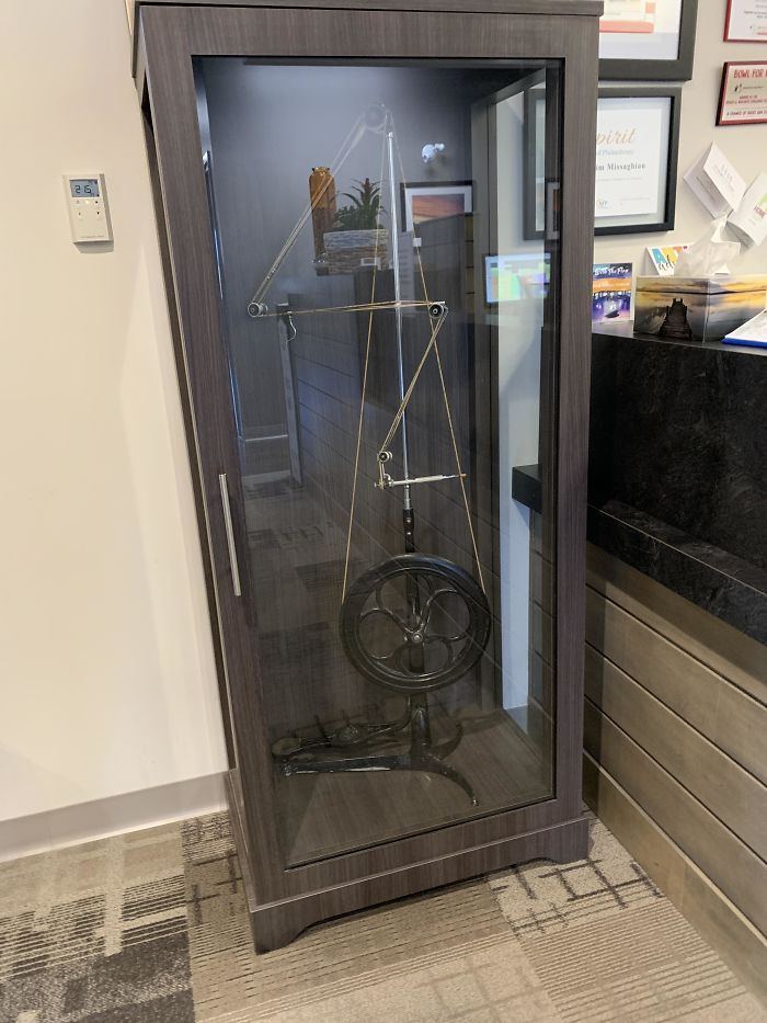 For Context: It's In A Dentists Office