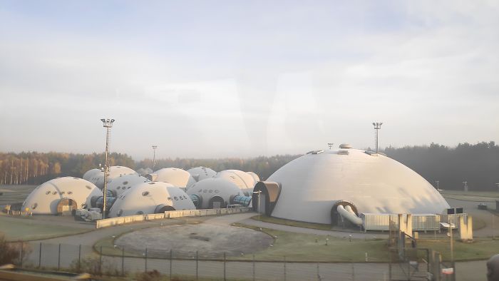 This Sci-Fi Looking Place In Poland, Somewhere By Krakow. What Is This Thing?