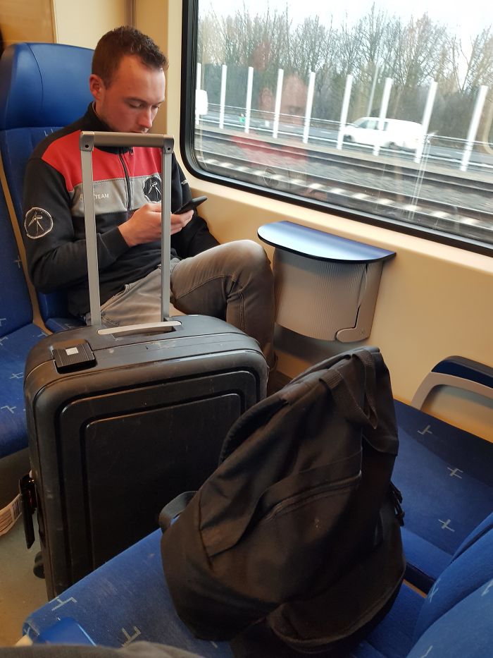 People Were Standing On That Train