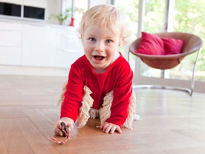 Apparently, You Can Buy A Baby Mop-Onesie On Amazon And People Are Not So Sure About Them