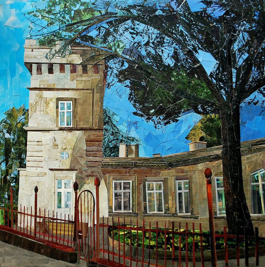 "Lasocki Palace", 40x40 cm