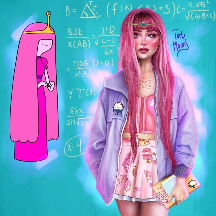 Princess Bubblegum From Adventure Time