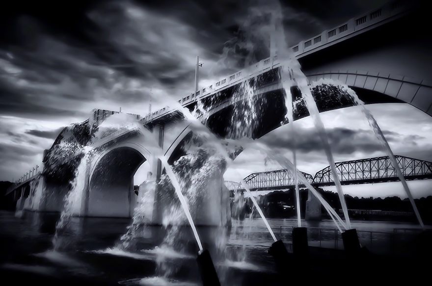 Fire In The Sky – In B&W