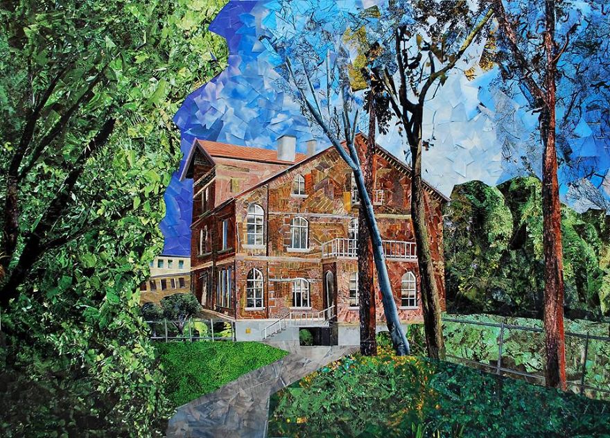"Art-House", 65x92 cm