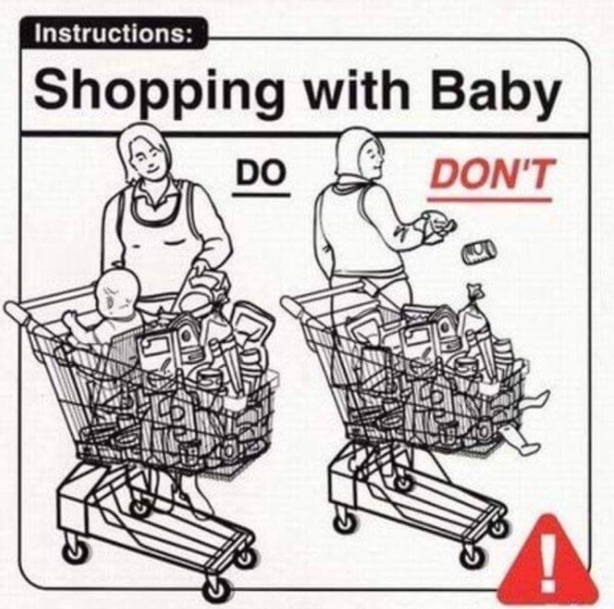 How To Look After A Baby (Funny Pics)