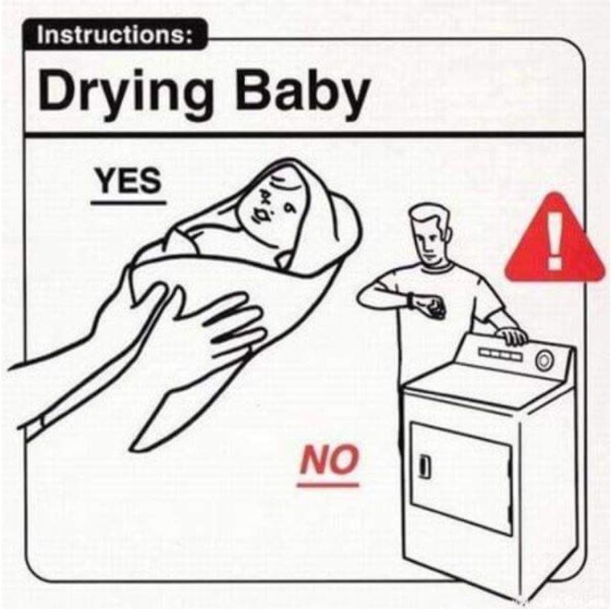 How To Look After A Baby (Funny Pics)