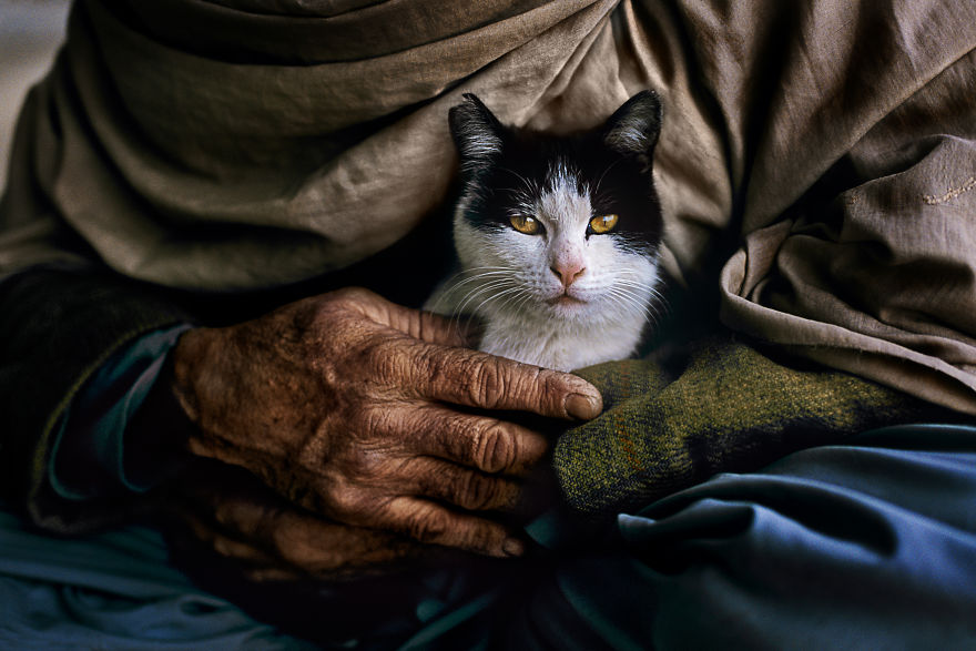 The Special Bond Between Humans And Animals Portrayed By Steve Mccurry