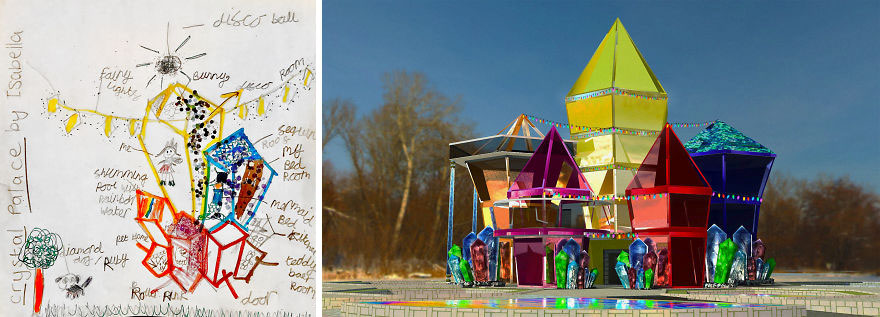 We Asked Kids To Describe Their Dream Houses And Made Them In 3D Then Evaluated Their Worth (16 Pics)