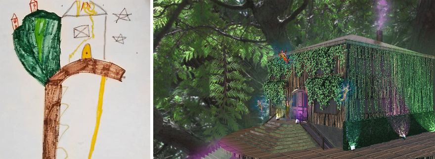 We Asked Kids To Describe Their Dream Houses And Made Them In 3D Then Evaluated Their Worth (16 Pics)