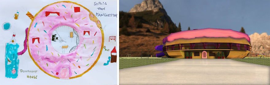 We Asked Kids To Describe Their Dream Houses And Made Them In 3D Then Evaluated Their Worth (16 Pics) We Asked Kids To Describe Their Dream Houses And Made Them In 3D Then Evaluated Their Worth (16 Pics)