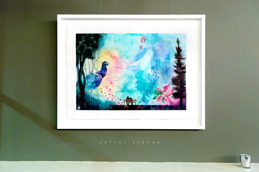 Artist Creates Perfect Surprise Proposal