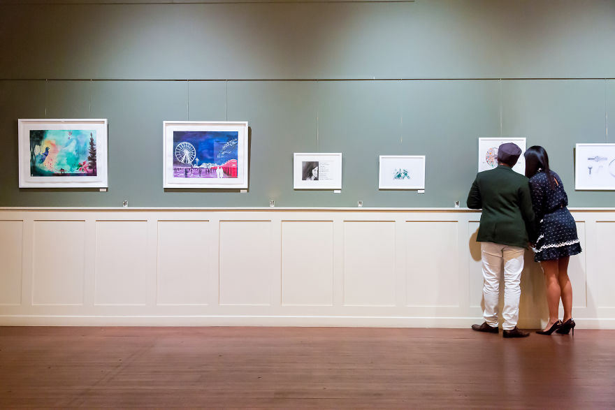 Artist Creates Perfect Surprise Proposal