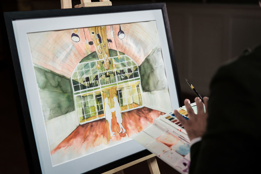 Artist Creates Perfect Surprise Proposal Artist Creates Perfect Surprise Proposal