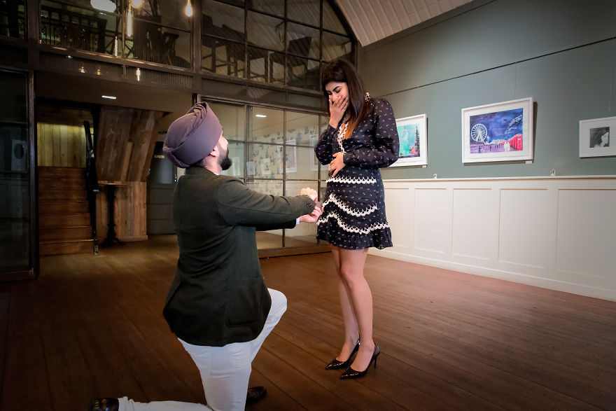 Artist Creates Perfect Surprise Proposal Artist Creates Perfect Surprise Proposal