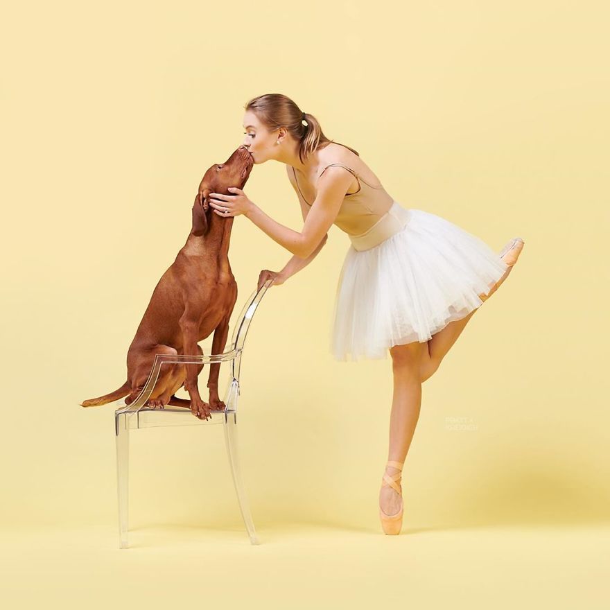 Dancers & Dogs Playfully Share The Spotlight In A New Photography Book