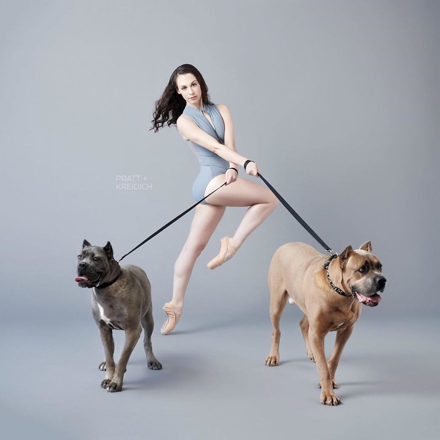 Dancers & Dogs Playfully Share The Spotlight In A New Photography Book