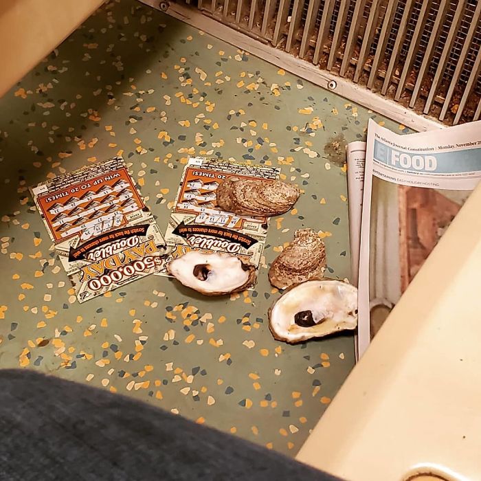 Someone Caught A Feast On The Gold Line. Not So Much On The Scratchers