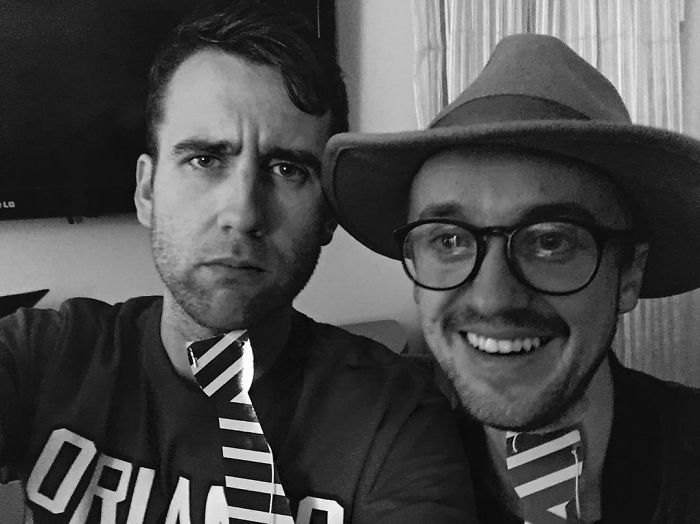 32-Year-Old "Harry Potter" Star Tom Felton Says Aging Sucks, Gets Trolled By His Colleague Matthew Lewis 32-Year-Old "Harry Potter" Star Tom Felton Says Aging Sucks, Gets Trolled By His Colleague Matthew Lewis
