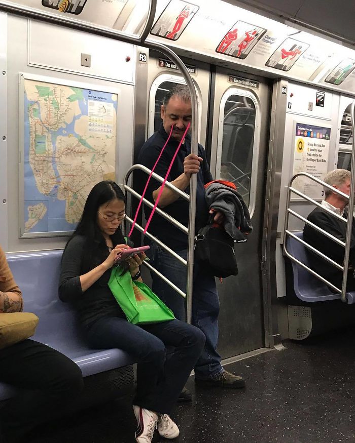 When You Think You're Watching Your Private Stuff Undisturbed But Someone Is Spying On You And Sneering You