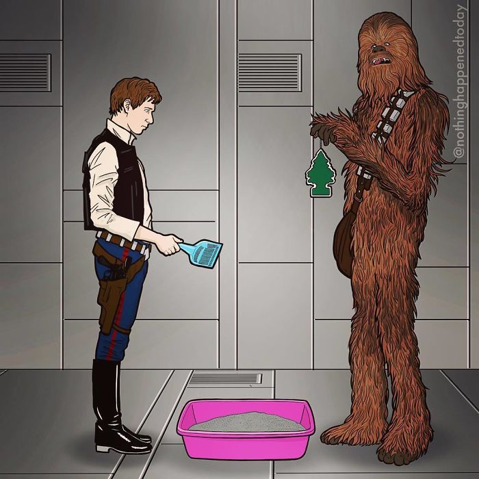 Pop-Culture-Character-Secret-Life-Illustration-Ed-Harrington