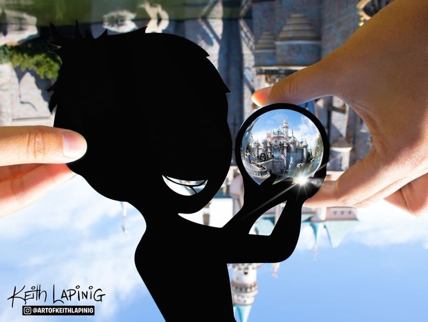 I Hold Up Paper At Disney Parks!