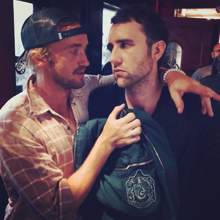 32-Year-Old "Harry Potter" Star Tom Felton Says Aging Sucks, Gets Trolled By His Colleague Matthew Lewis 32-Year-Old "Harry Potter" Star Tom Felton Says Aging Sucks, Gets Trolled By His Colleague Matthew Lewis