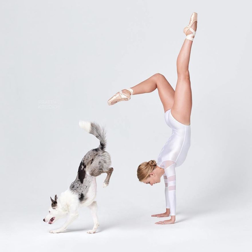 Dancers & Dogs Playfully Share The Spotlight In A New Photography Book