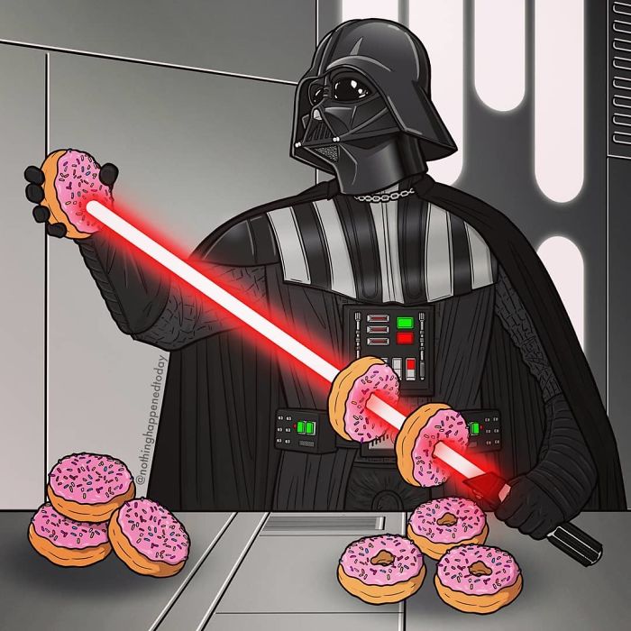 Pop-Culture-Character-Secret-Life-Illustration-Ed-Harrington