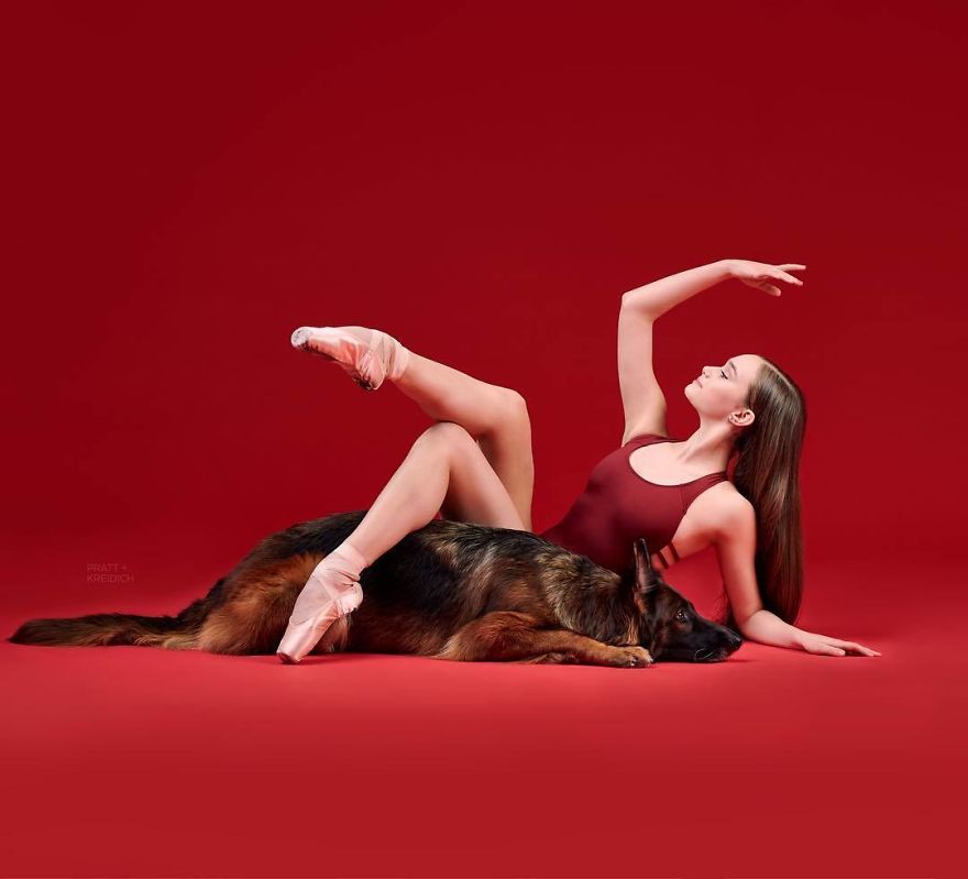 Dancers & Dogs Playfully Share The Spotlight In A New Photography Book