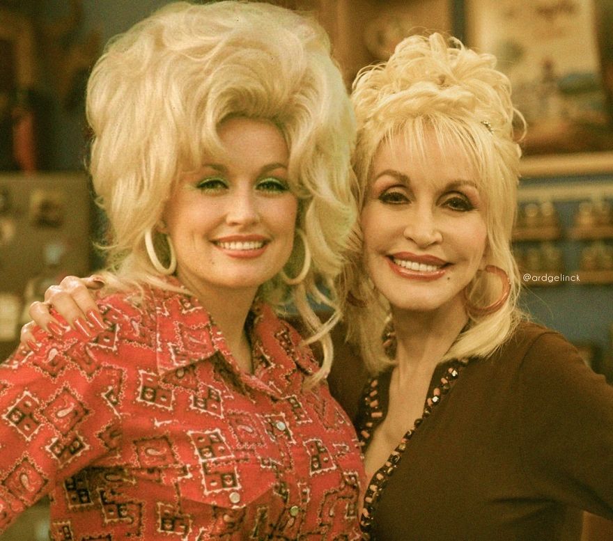 I still love that fact that Dolly lost in a Dolly Parton look-a-like contes...