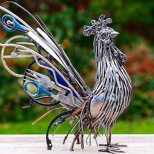 This Artist Makes Art Out Of Things That Seemingly Would Do No Good Anymore