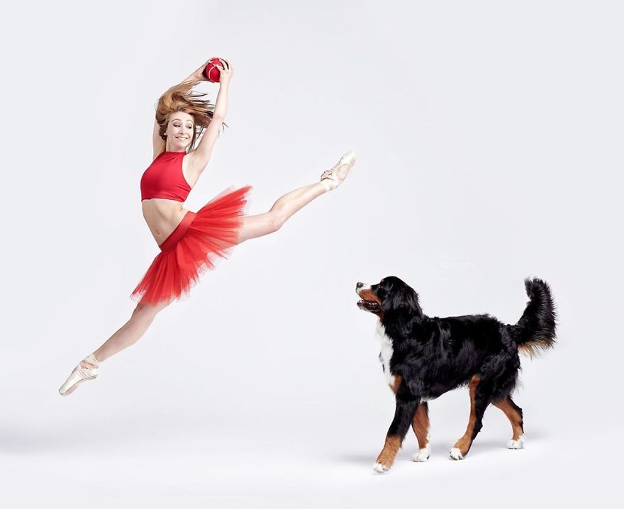 Dancers & Dogs Playfully Share The Spotlight In A New Photography Book